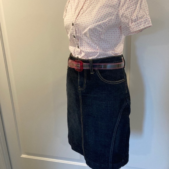 Express Denim Skirt - Picture 1 of 11